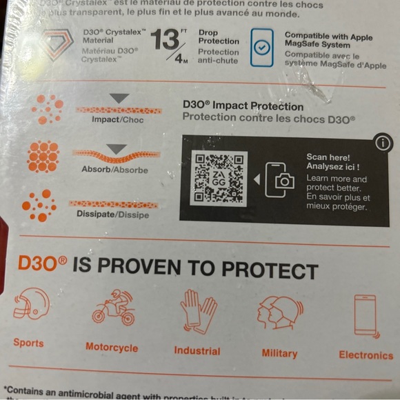 ZAGG sale! Gear4 Crystal Palace Snap MagSafe Case for Apple iPhone 13 Pro sealed - Picture 7 of 8